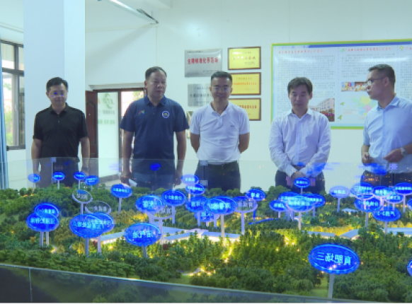 中国国际扶贫中心主任刘俊文一行到精菲公司调研世界银行了局导向型贷款子目