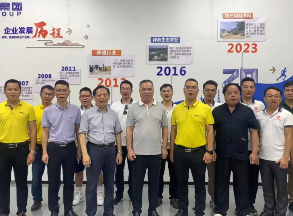 广西大学嘉峪关校友会会长傅隆政一行到公司调研互换